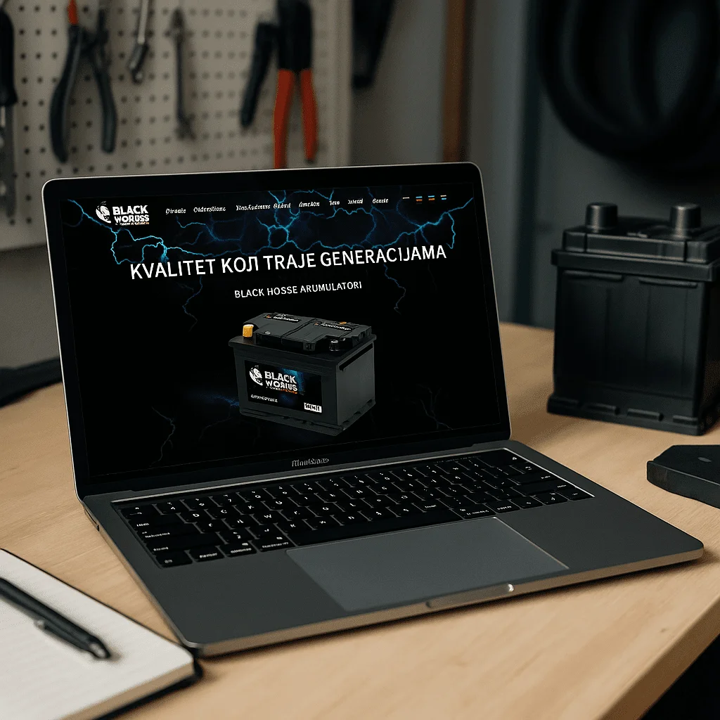 Black Horse — website preview