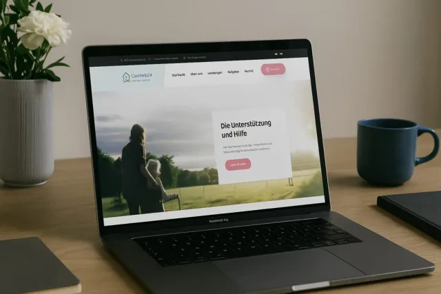 Care Help 24 — website preview