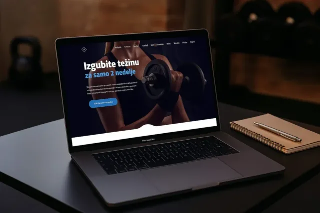 Depo Fitness — website preview