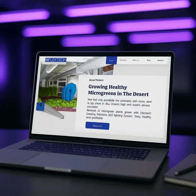FlexTech — website preview