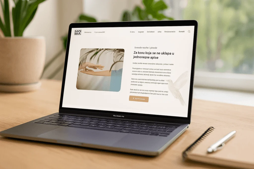 MOBA Skin Care — website preview
