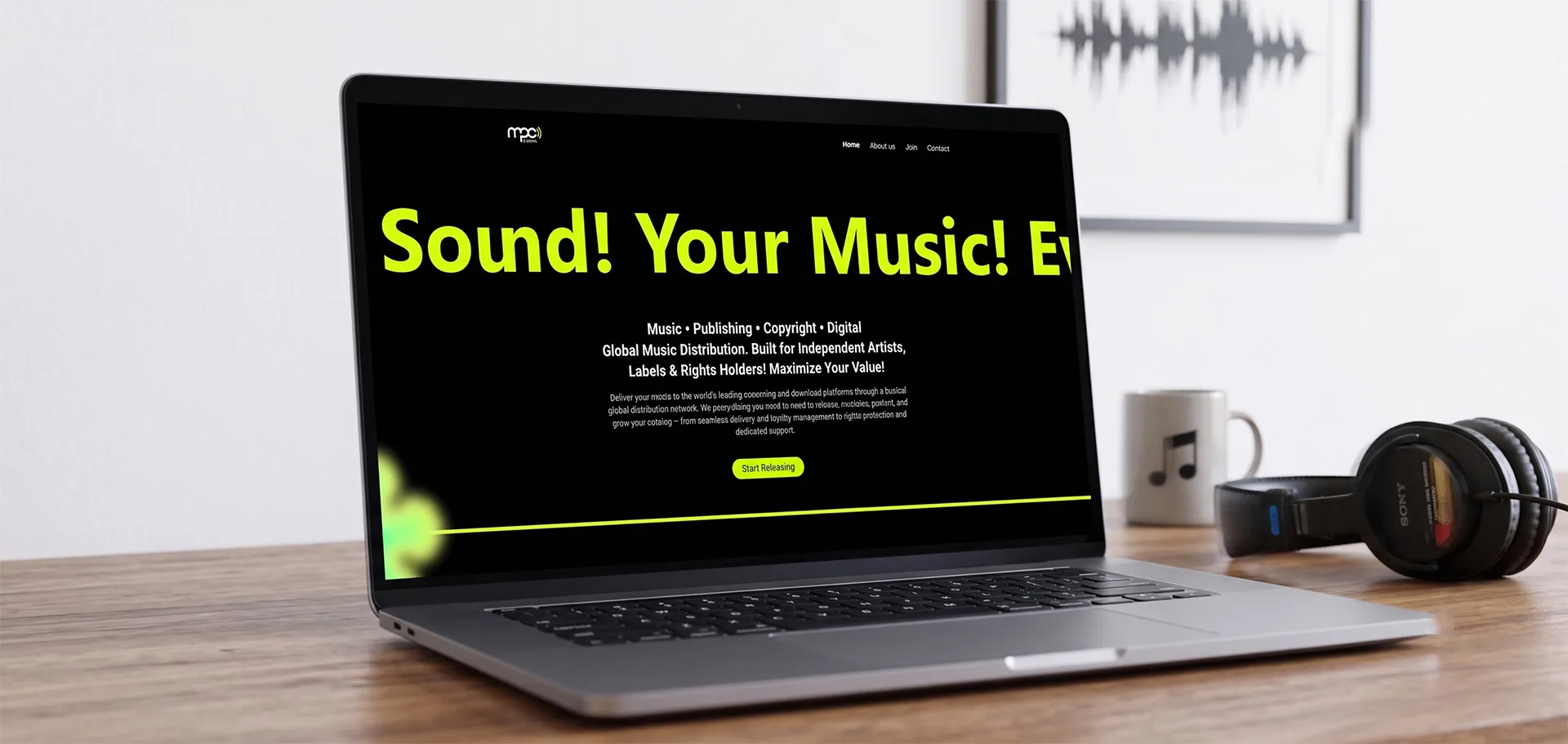 MPC Digital — website preview