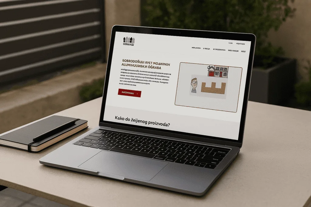 Ogradi se — website preview