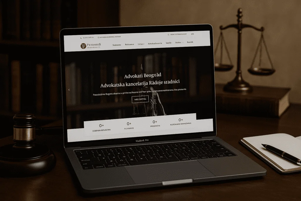 Radoičić i saradnici — website preview