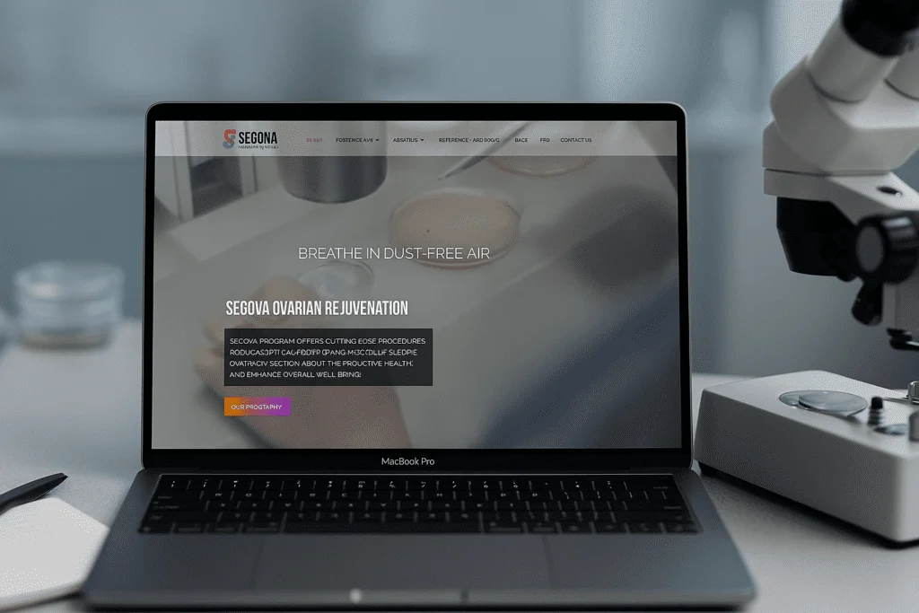 Segova — website preview