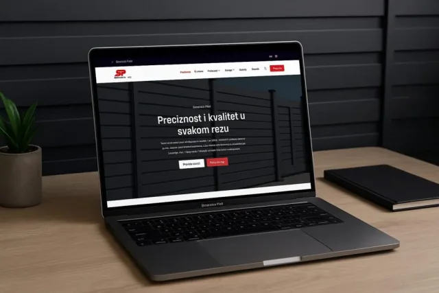 Simonović Plast — website preview
