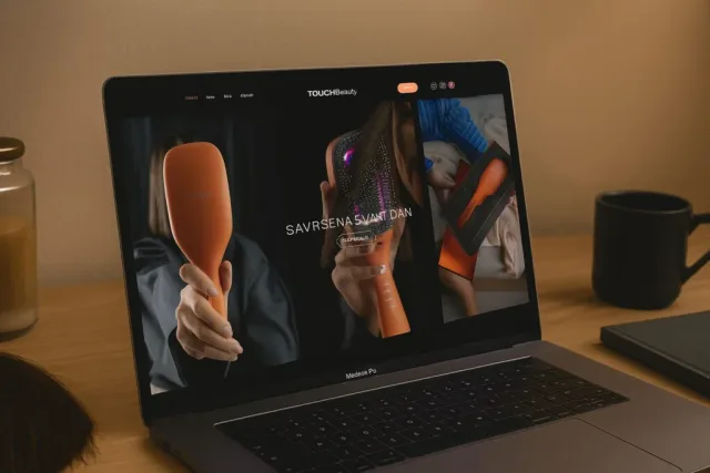 Touch Beauty — website preview